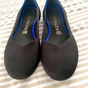 Rothy’s black flats size 9.5